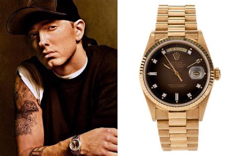 eminem rolex|eminem g shock collection.